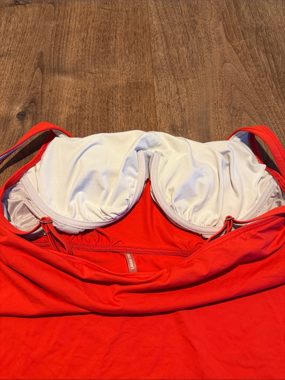 LANDS END Tankini Top - 18 - Picture 7 of 9